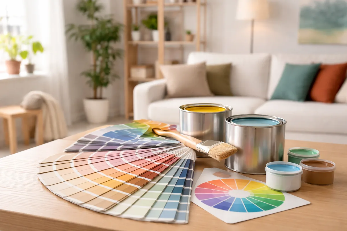 Comment choisir les bonnes couleurs pour peindre l'intérieur de sa maison ?
