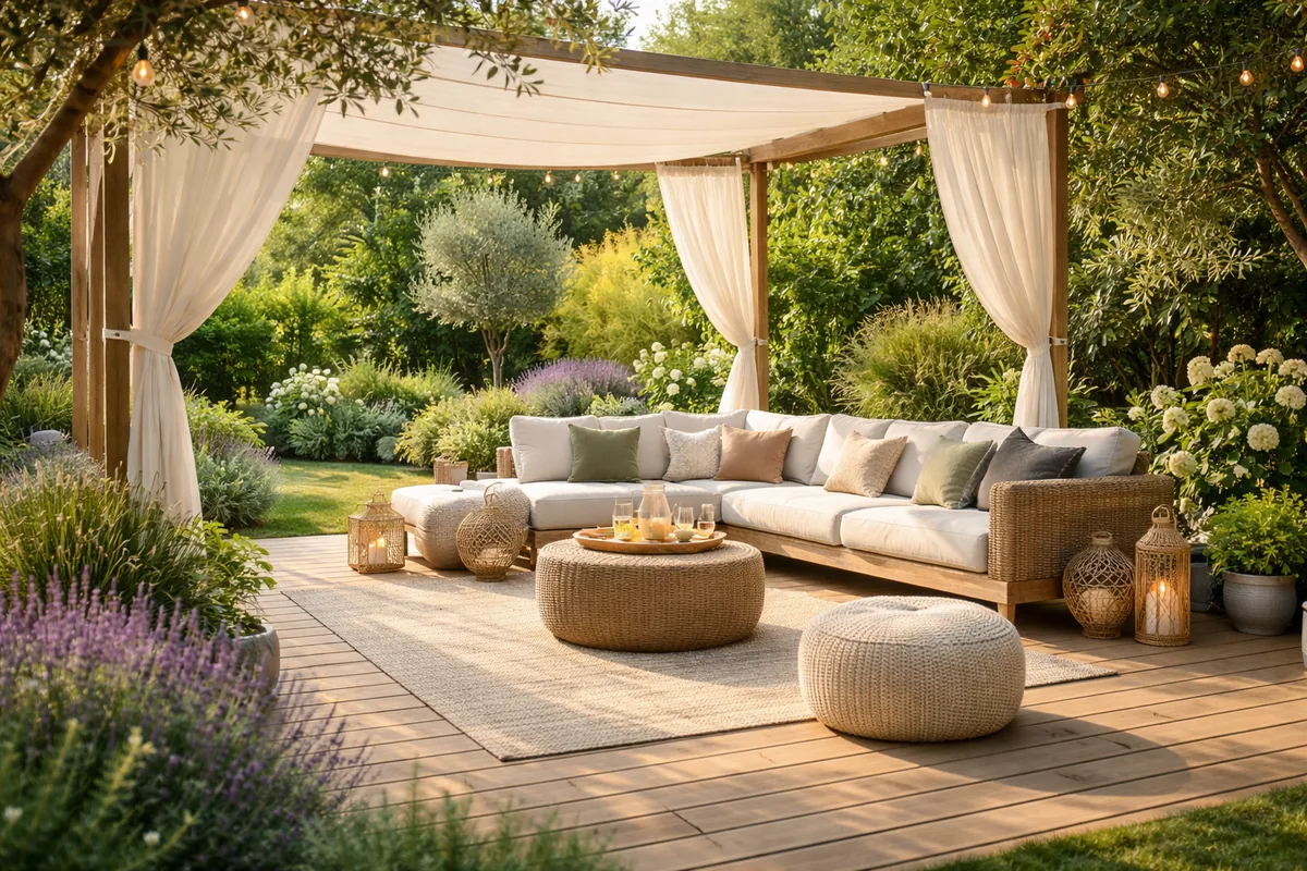 Créer un espace détente dans votre jardin