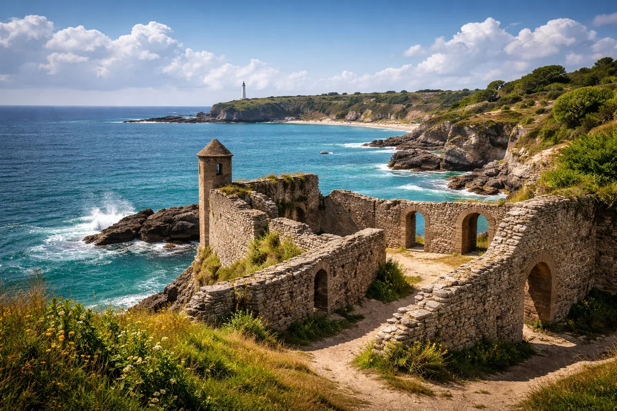 Les vestiges historiques à découvrir sur la côte atlantique