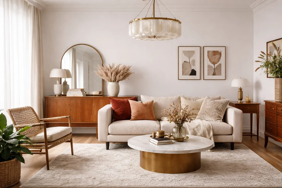 Comment créer une déco intérieure moderne en intégrant des éléments vintage chic