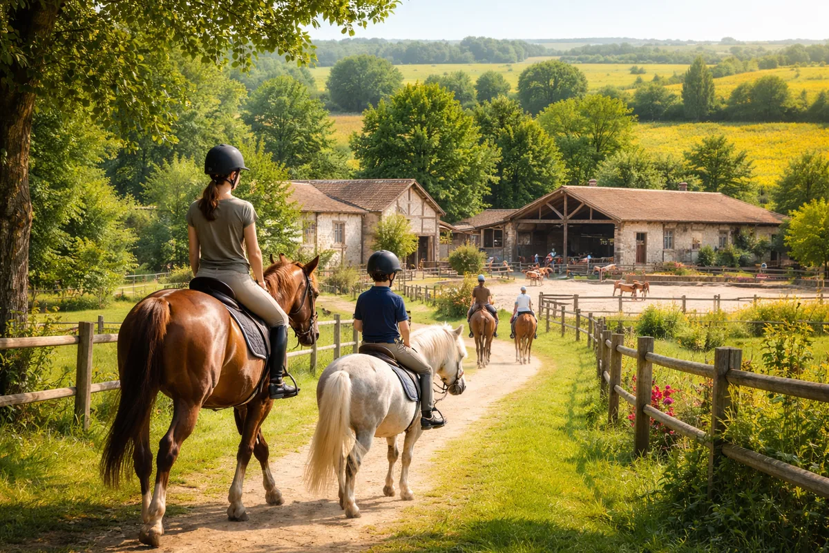 Où trouver des centres équestres et poney-clubs en Charente pour des vacances équestres
